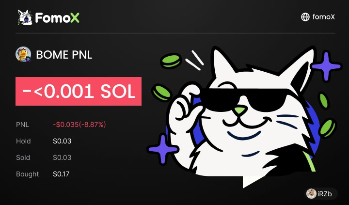 PnL share card, state 4