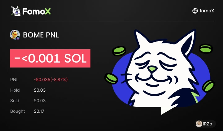 PnL share card, state 7