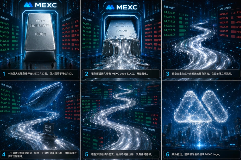 Client reference board — liquid silver