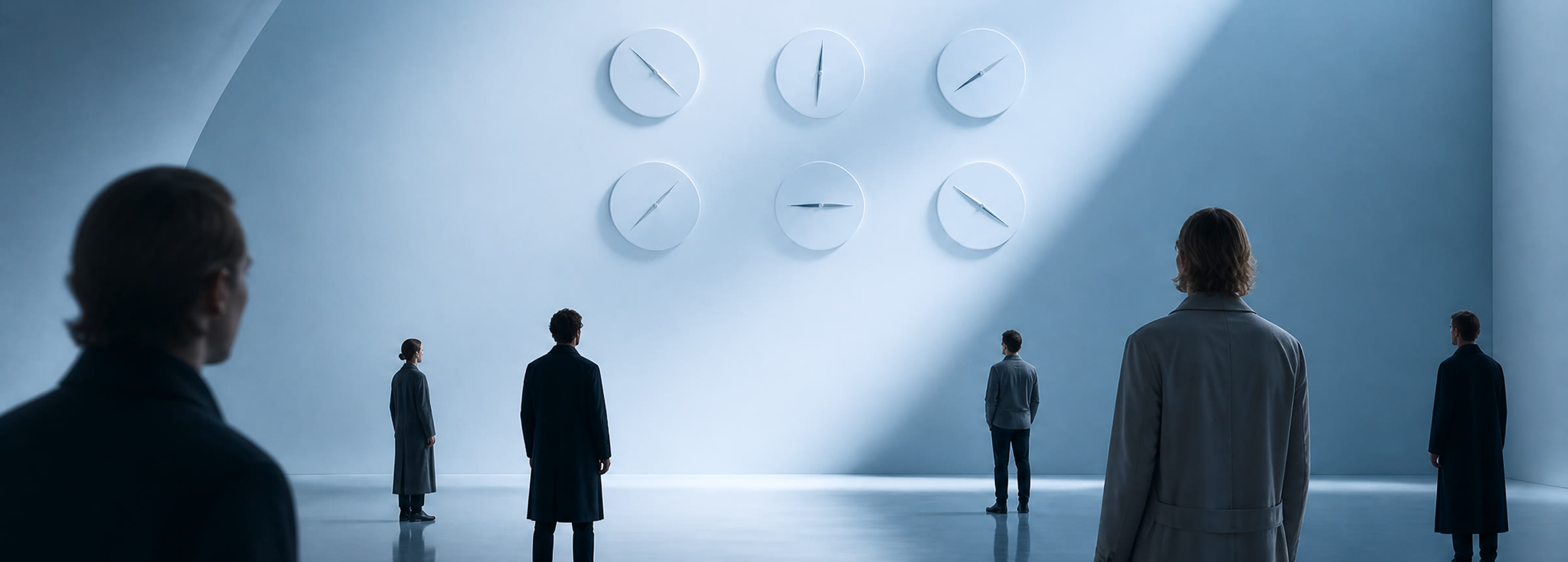The clock wall