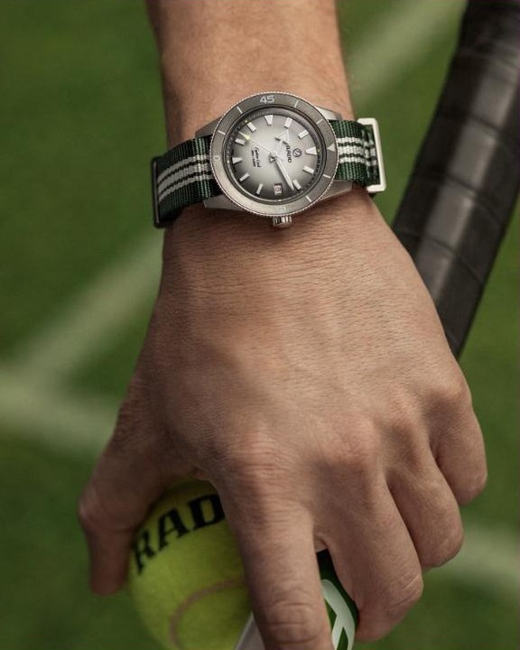 RADO on wrist, slide 3