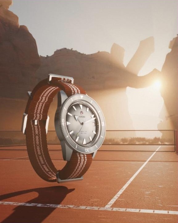 RADO tennis key visual, slide 3