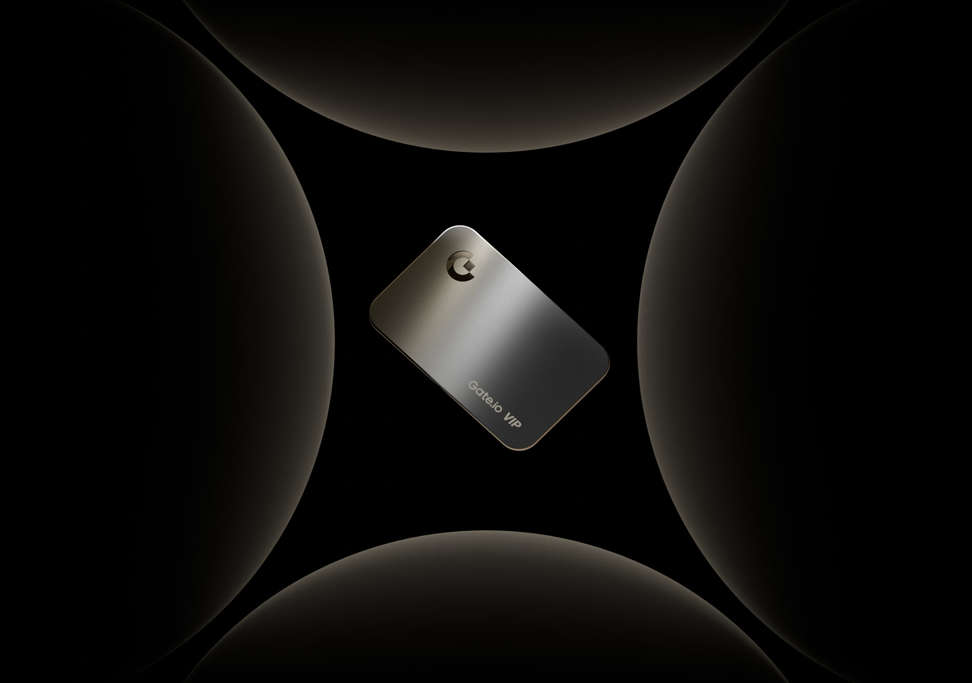 Card render, curtain vignette